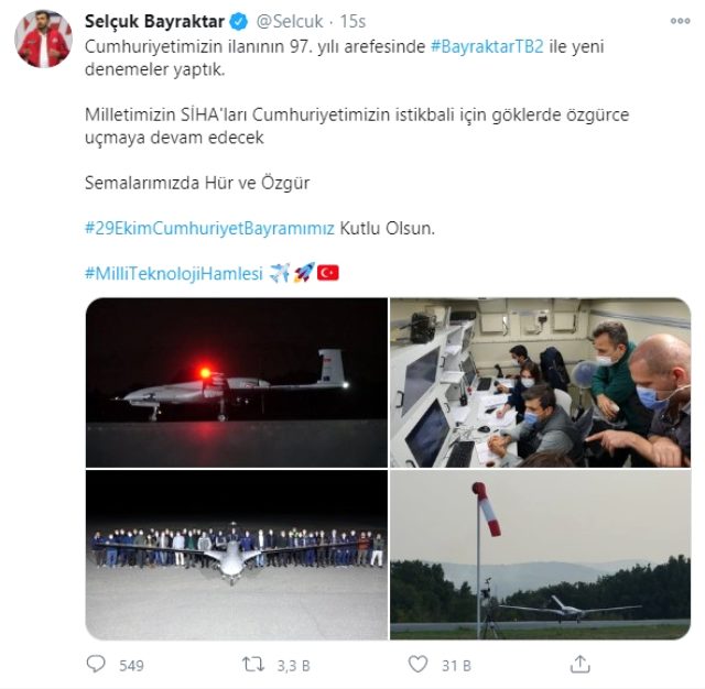 Bayraktar yeni dronları sınaqdan keçirdi - Foto