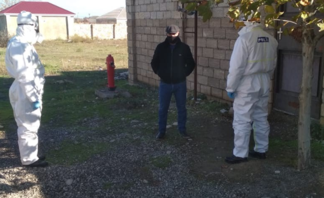 Evlərini tərk edən koronavirus xəstələri saxlanıldı - Foto