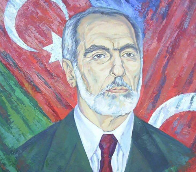 Rəssam Babək Məmmədlinin çəkdiyi rəsm