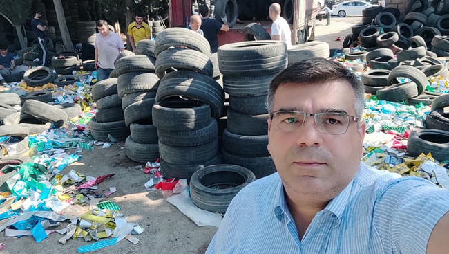 Elnur Fərzəliyev, cəbhəyə yardım kampaniyası