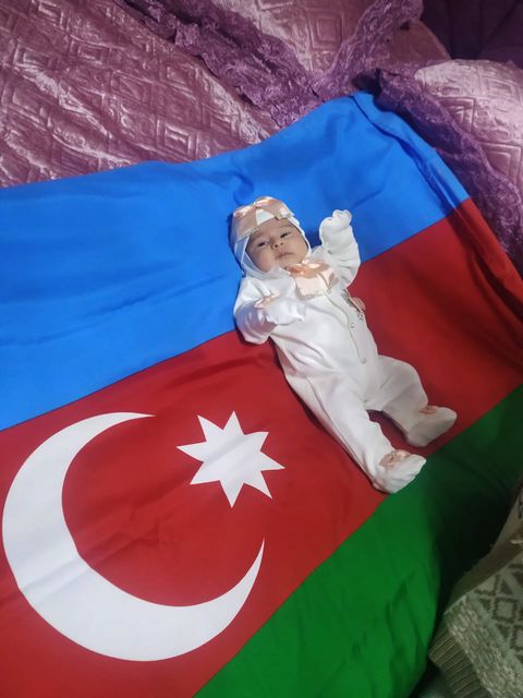 Vətən Müharibəsi Şəhidi Məmmədli Məhəmməd Murad oğlunun övladı