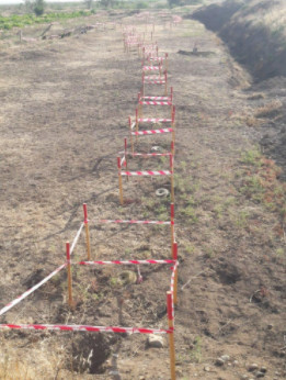 Fuzuli-Zengilan demiryolu xettinin Cebrayil rayonu erazisinden kecen hissesi - Video, Fotolar