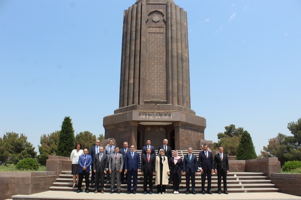 Türkiyənin səfirinin Gəncəyə rəsmi səfərindən