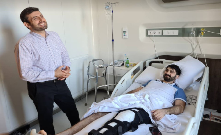 Səlcuk Bayraktar Türkiyədə azərbaycanlı qazilərlə görüşüb