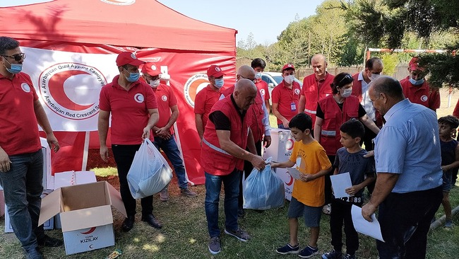 Türk Qızılay Cəmiyyətindən Qarabağda təhsilə dəstək