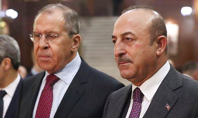 Çavuşoğlu Lavrovla Ukraynadakı vəziyyəti müzakirə etdi