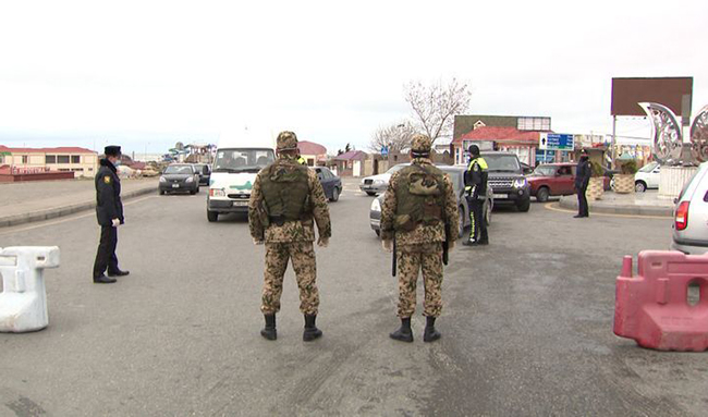 Sabirabad rayonu ərazisində 9 stasionar post və 5 marşrut üzrə piyada postları yaradılıb