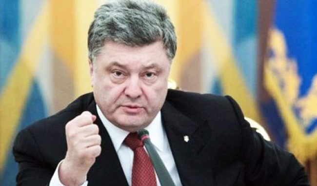 Poroşenko NATO-nu Ukraynanı daha fəal silahlamağa çağırıb