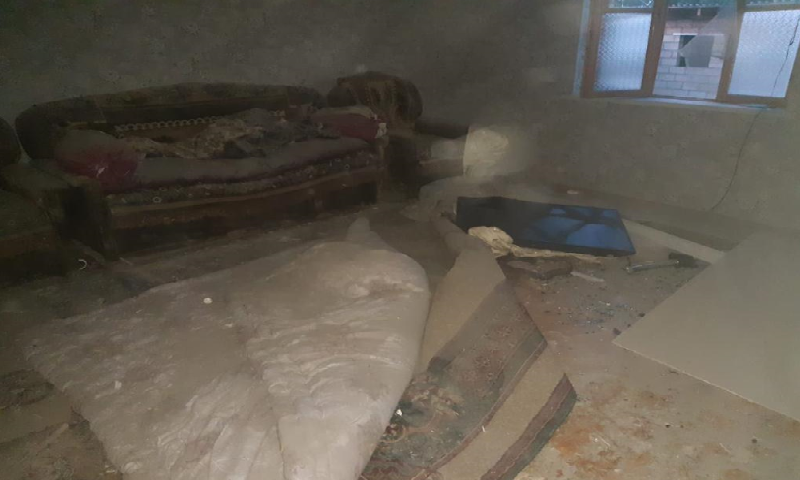 FHN: Ermənilərin Bərdəni atəşə tutması nəticəsində 5 evə ciddi ziyan dəyib - Foto