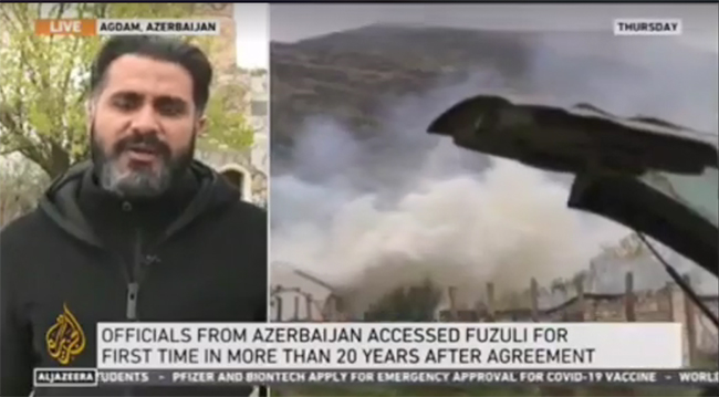 Al Jaazeeranın Ağdamdan reportajı -Video