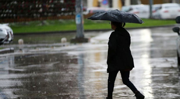 Bakıda və rayonlarda intensiv yağış yağıb, temperatur aşağı düşüb - Faktiki hava