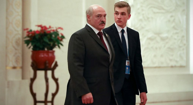 Qərb Lukaşenkonun oğlunu da sanksiyalar siyahısına daxil edib