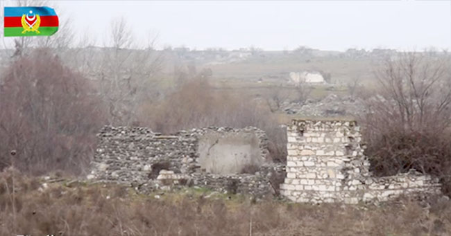 Qubadlı rayonunun Yusifbəyli kəndindən görüntülər - Video