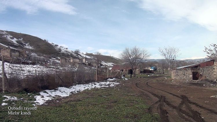 Qubadlı rayonunun Mirlər kəndindən görüntülər - Video