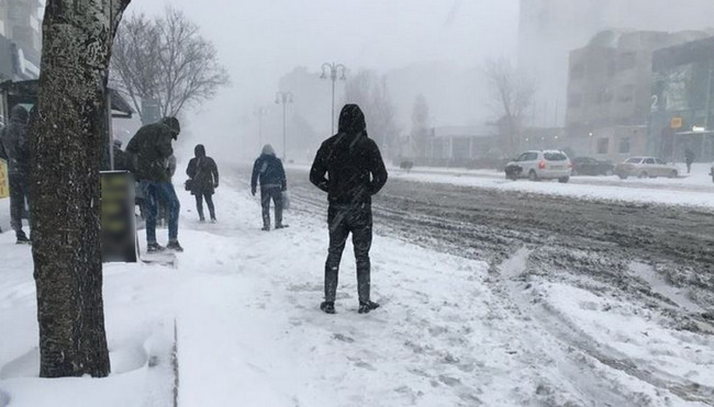 Nazirlikdən hava xəbərdarlığı: Güclü külək əsəcəyi, yağış və qar yağacağı gözlənilir