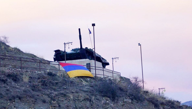 Albert Aqarunovun vurduğu tank