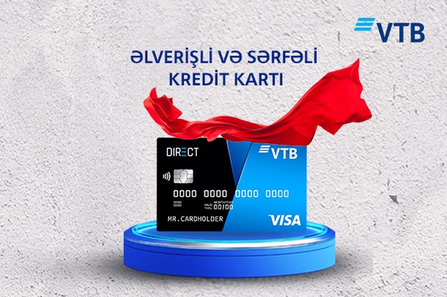 VTB (Azərbaycan) kredit kartları üçün güzəşt müddətini artırdı