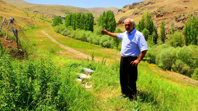 Cengiz Şişman, “Yaşıl vadi” kəndi, Ərzurum, Türkiyə