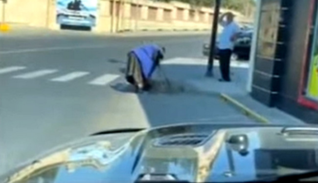 50 dərəcə istidə işləməyə məcbur edilən yaşlı qadın, 27 iyun, Bakı