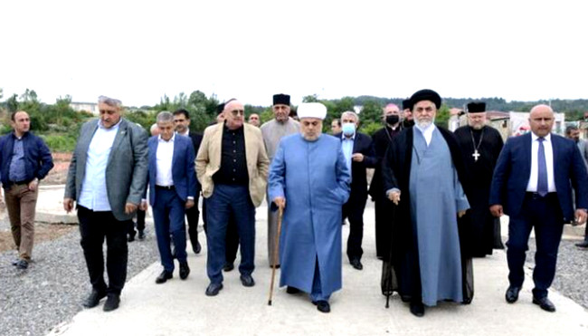 Allahşükür Paşazadə və Ocaqnejad Şuşada