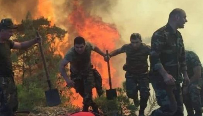 FHN-in yanğınsöndürmə qüvvələri Türkiyədə yanğın ocaqlarının söndürülməsi tədbirlərini davam etdirir - Video