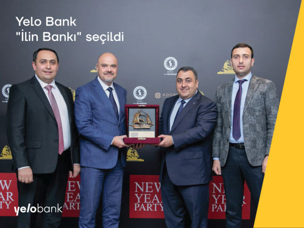 Yelo Bank “İlin Bankı” seçildi