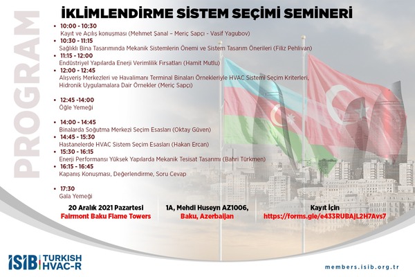 İSİB Azərbaycan Mühəndisləri üçün seminar keçirəcək