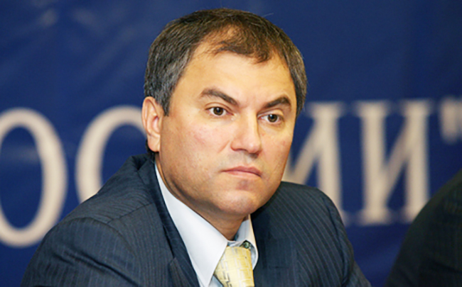 Volodin: ABŞ idarə olunan Rusiya prezidenti istəyir