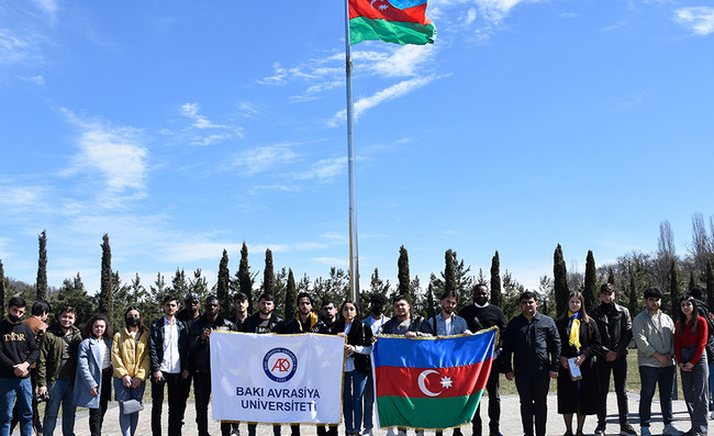 Bakı Avrasiya Universitetinin tələbələri Quba "Soyqrım Memorial Kompleksi"ni ziyarət ediblər