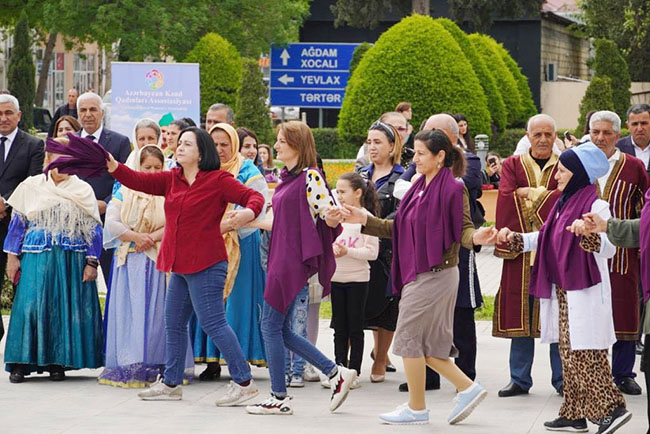 Kənd qadınları güclərini Peşə Festivalında göstərdilər