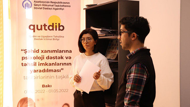 “Vətən müharibəsi çiynimizə önəmli məsuliyyət qoyub” – Şəhid xanımları üçün layihə onun təzahürüdür