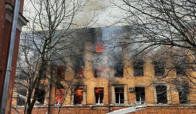 Rusiyanın Krasnoyarsk diyarında 484 ev yanıb, beş nəfər ölüb