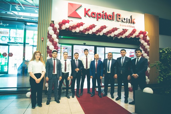 Kapital Bank yeni Bravo-4 filialını istifadəyə verdi