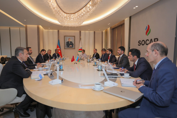 SOCAR-ın prezidenti Türkiyənin Energetika və Təbii Sərvətlər nazirinin müavini ilə görüş keçirib