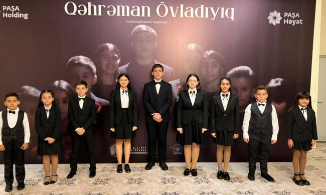 Paşa Holding-in “Qəhrəman övladıyıq” adlı klipinin təqdimatı
