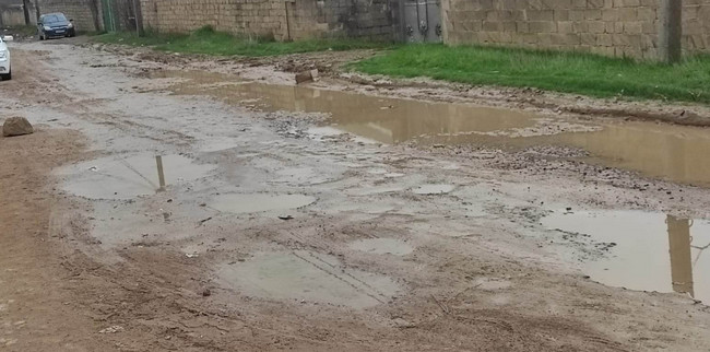 Digah qəsəbəsi, yolların vəziyyəti, bərbad yollar