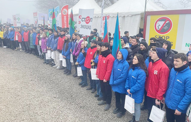 Laçın-Xankəndi yolunda aksiya davam edir