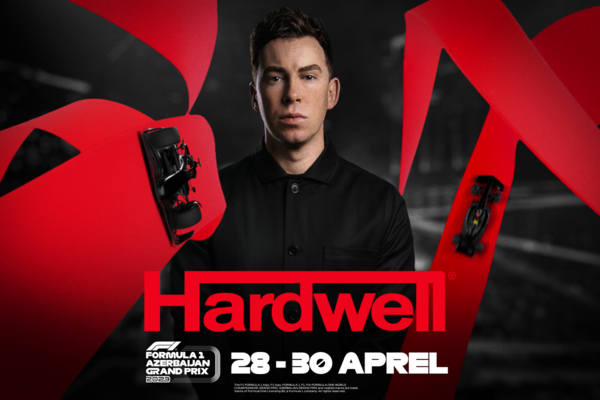 Gözlənilməzə hazır ol: Dünyaca məşhur musiqiçi DJ Hardwell 2023 Formula 1 Azərbaycan Qran Prisi üçün Bakıya gəlir