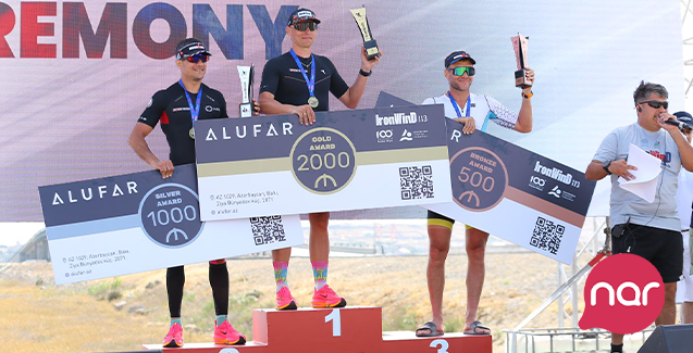 Nar triatlon üzrə “IronWind” açıq turnirinə dəstək olub