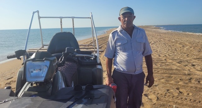 Abşeron Milli Parkının mühafizə əməkdaşı Namiq Hüseynov