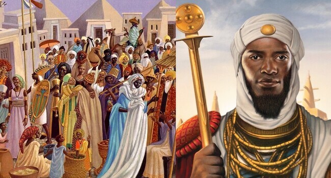 Təkbaşına bir şəhəri inflyasiyaya salacaq qədər varlı adam Mansa Musa...