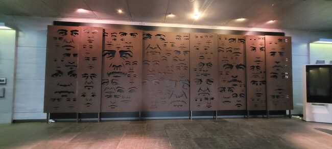 Quba Memorial Kompleksi ifadə lövhəsi / Foto: İradə Cəlil, Bizimyol.info