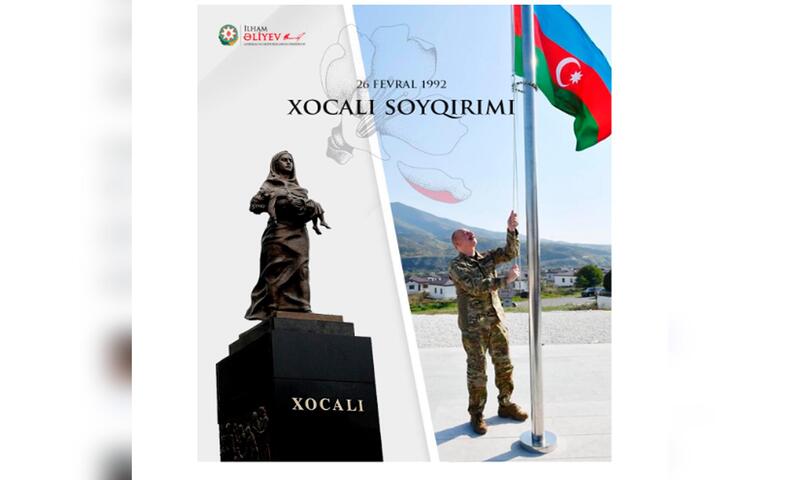 Xocalı soyqırımı ilə bağlı paylaşımlar sosial medianın trendində