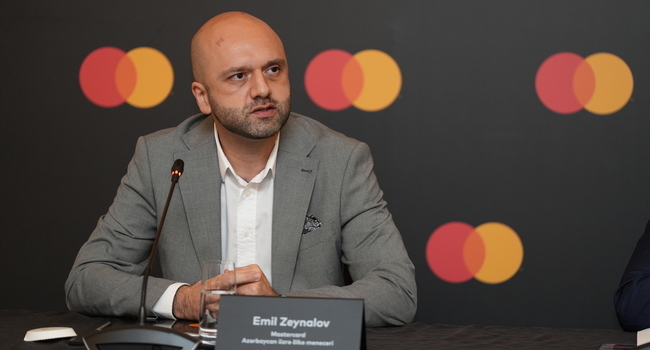 Mastercard-ın Azərbaycandakı nümayəndəsi Emil Zeynalov