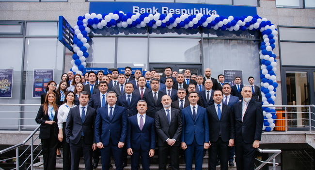 Bank Respublika yenilənmiş “Memar Əcəmi” filialını yeni ünvanda açdı