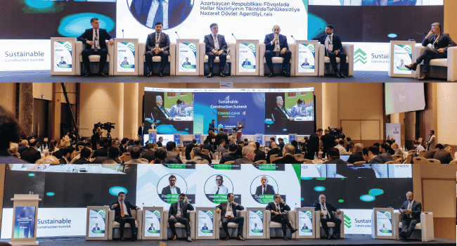 “Sustainable Construction Summit” (Dayanıqlı Tikinti Zirvəsi) tədbiri uğurla yekunlaşdı