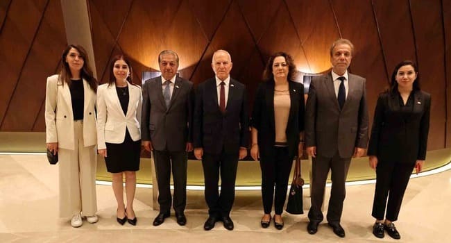 Kuzey Kıbrıs Türk Cümhuriyyəti nümayəndələri