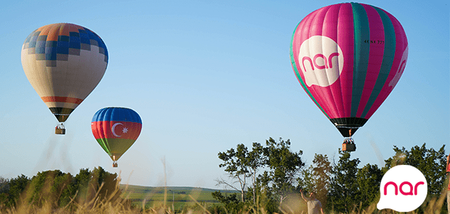 “Nar”ın əsas tərəfdaşlığı ilə “Balloon Festival” keçirildi