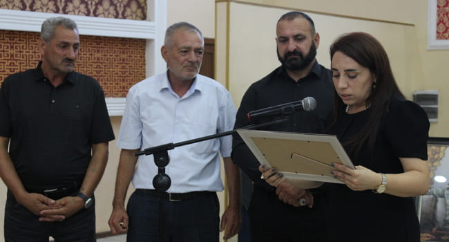 Beyləqan Rayon İcra Hakimiyyətinin müavini Yeganə Məmmədova / Foto: İradə Cəlil, Bizimyol.info