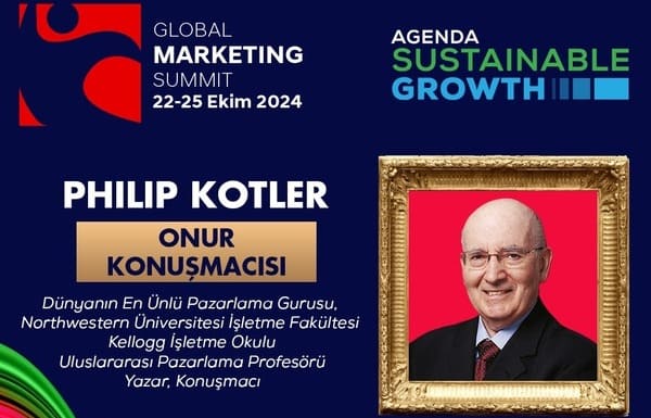 Müasir marketinq nəzəriyyəsinin qurucusu və düşüncə lideri Dr. Philip Kotler, Qlobal Marketinq Zirvəsinin 4-cü dəfə fəxri məruzəçi olacaq